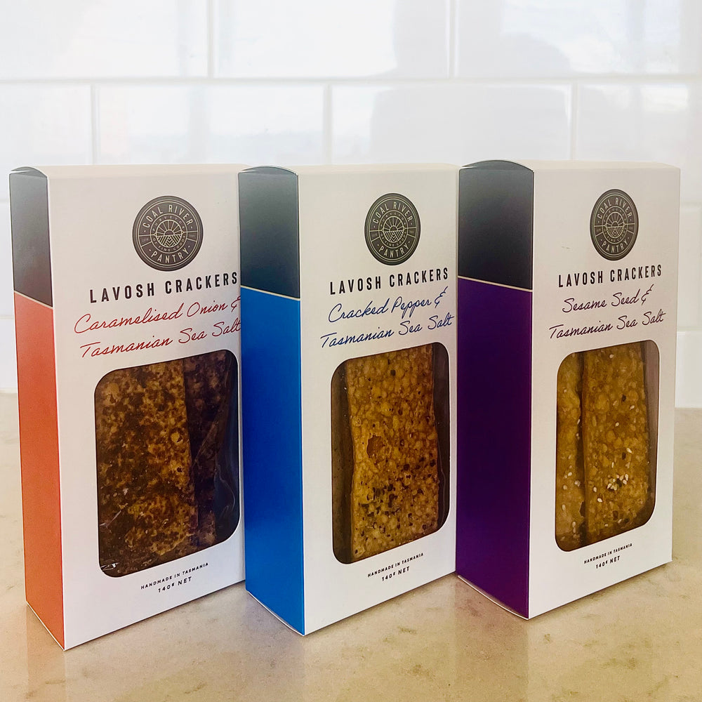 Handmade Lavosh Crackers